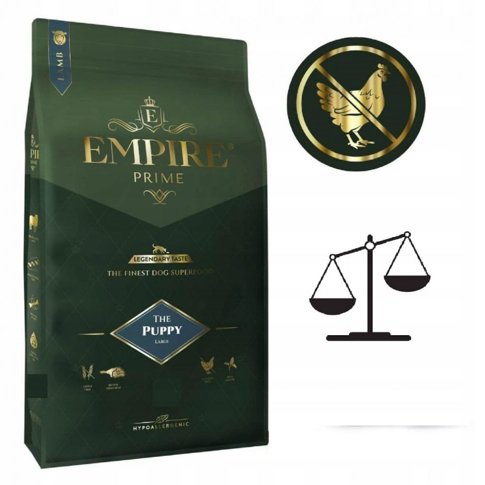 EMPIRE PRIME karma - NA WAGĘ po 1kg - dla ras małych i średnich - PUPPY