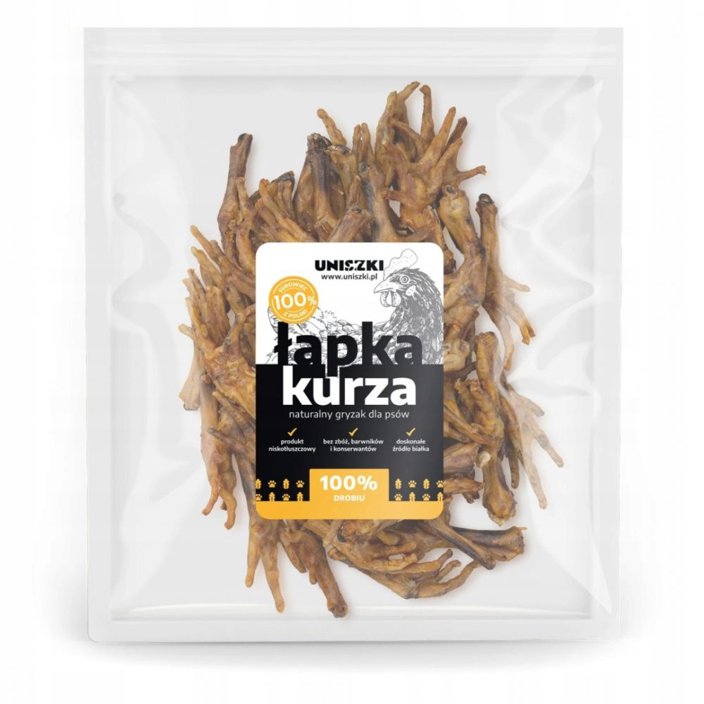 Łapka Kurza Uniszki Przysmak Dla Psa 50 szt