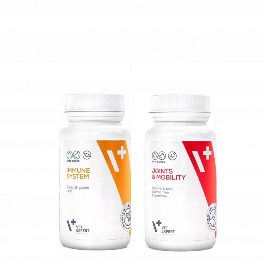 Vet Expert Immune System+Joins&Mobility=witaminy +na stawy po 30 tabletek