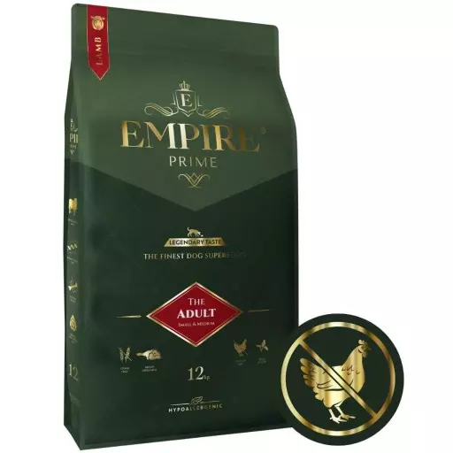 EMPIRE-PRIME-Karma-monobialkowa-ADULT-LAMB-dla-ras-malych-i-srednich-12kg