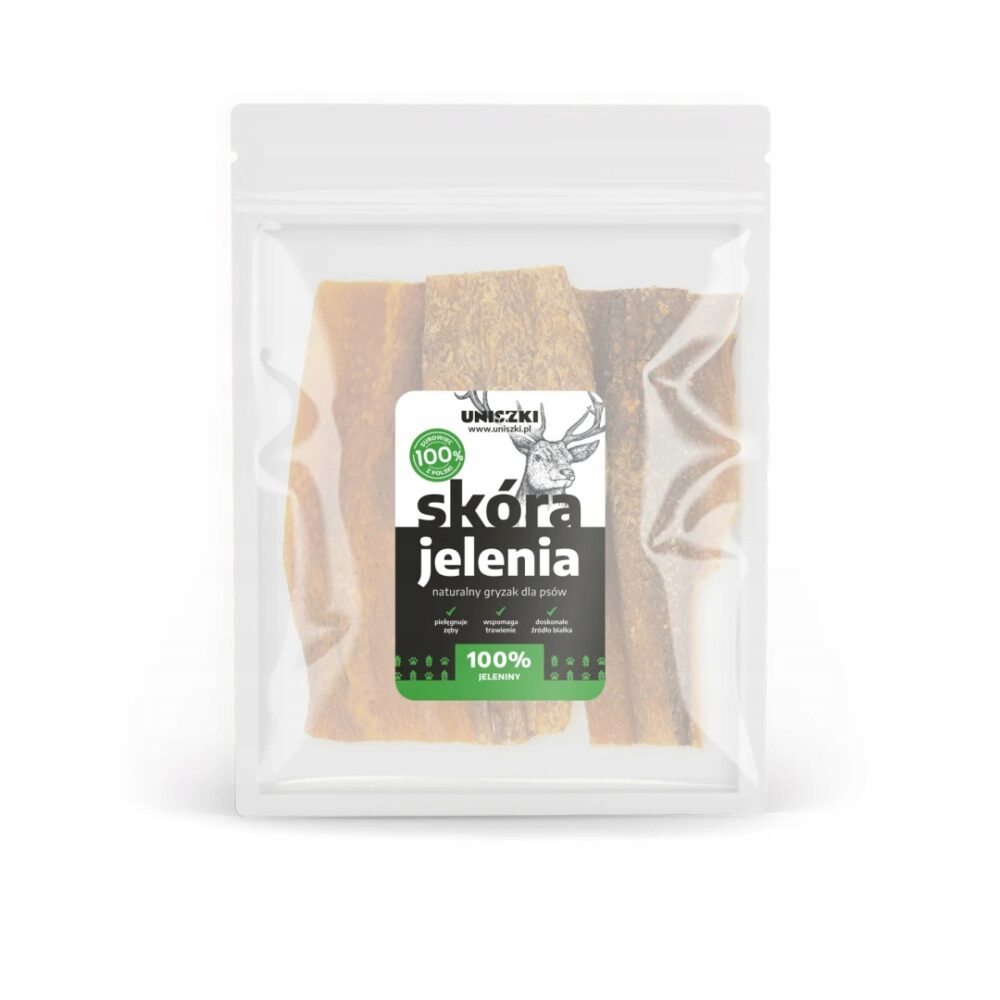 Gryzaki Uniszki skóra z jelenia 100 g