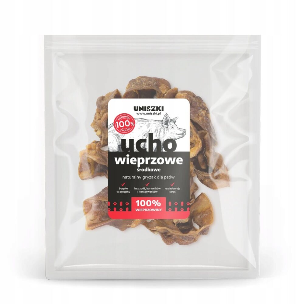 UNISZKI Ucho wieprzowe środkowe 200g