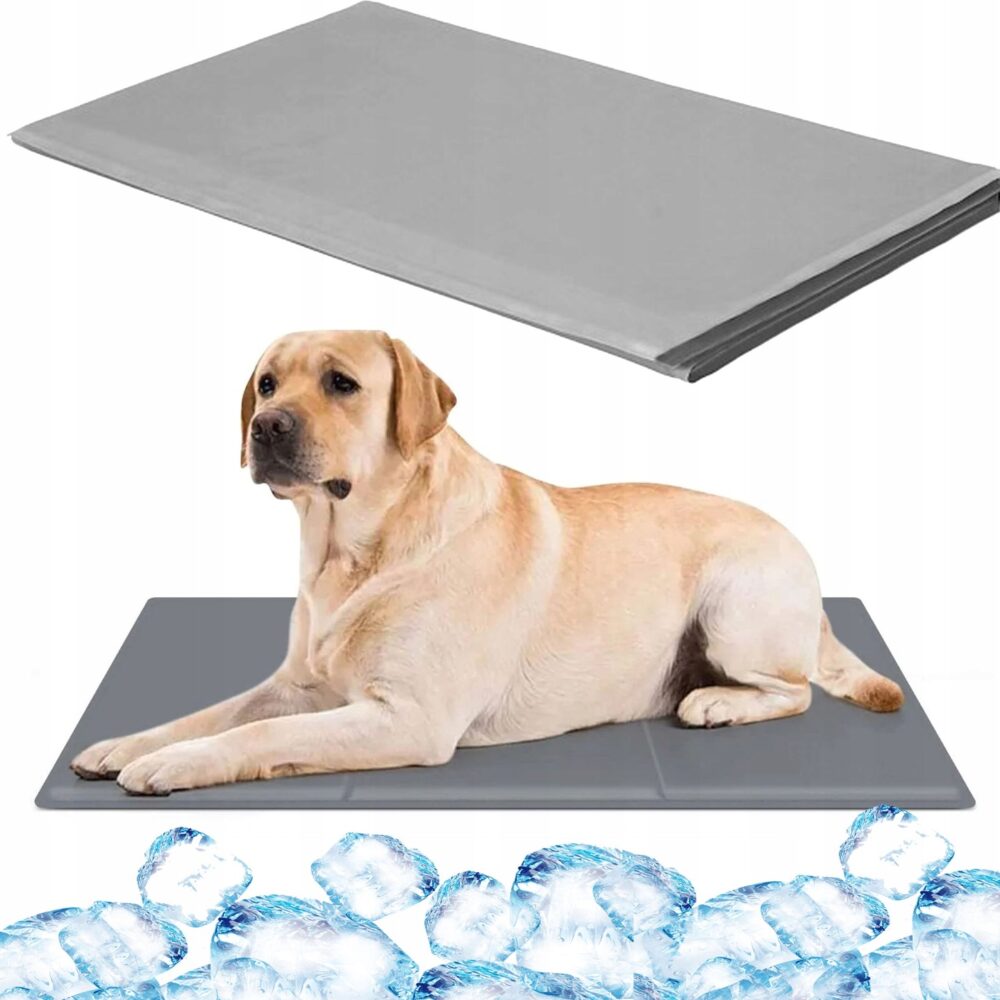 Mata Chłodząca Żelowa Składana dla Psa Kota Podkład Legowisko XXL 70x110 cm